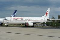 N248SY @ LHBP - Kyrgistan Boeing 737-400