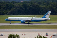 98-0001 @ ORF - Air Force One rolling out on RWY 5 after arrival from Andrews AFB. President Obama is in the area campaigning for re-election. He flew in one of the C-32As for this trip. - by Dean Heald