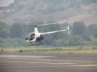 N86GC @ POC - Turning in for helipad 3 - by Helicopterfriend