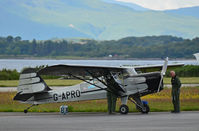 G-APRO @ OBAN - Just arrived at Oban (Connel) airport. - by Jonathan Allen