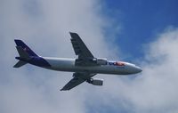 N668FE - Coming in from the north to land at KMEM - by Tim Chandler
