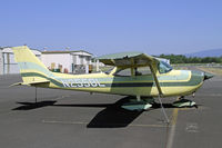 N2558L @ TTD - Rather snazzy scheme on this Cessna! - by Duncan Kirk