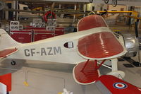 CF-AZM - At AeroSpace Museum of Calgary