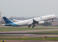 PK-GPC @ EHAM - Take off from runway L18 of Schiphol Airport - by Willem Göebel