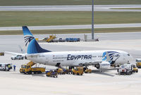 SU-GDA @ LOWW - Egyptair Boeing 737 - by Thomas Ranner