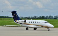 D-CCEU @ EGSH - Taxying to leave Norwich ! - by keithnewsome