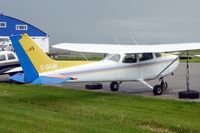 C-GJHM @ CYBW - 1981 Cessna A185F, c/n: 18504203 - by Terry Fletcher