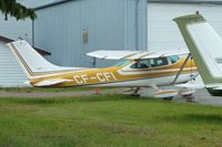 CF-CFI @ CYBW - 1973 Cessna 182P, c/n: 18262663