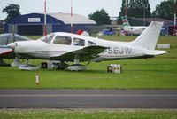 G-SEJW @ EGSH - Parked at Norwich. - by Graham Reeve