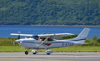 G-EFAM @ EGEO - Departing from Oban (Connel) airport. - by Jonathan Allen