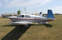 N220FC @ KOSH - Mooney M20J - by Mark Pasqualino