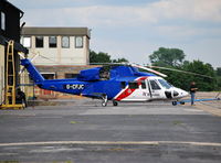 G-CFJC @ EGTF - Sikorsky S-76C at Fairoaks. Ex N415Y - by moxy