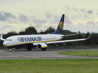 EI-ENH @ EGPH - Ryanair B737-800 Taxiing on to taxiway bravo 1 - by Mike stanners