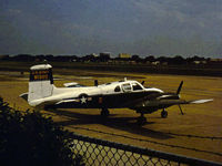 58-1360 @ DAL - US Army RU-8D Seminole seen at Love Field, Dallas in May 1973. - by Peter Nicholson