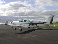 N836TP @ CAX - Beech Bonanza visiting Carlisle in September 2004. - by Peter Nicholson