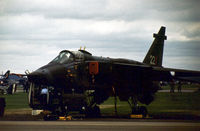 XX750 @ MHZ - Jaguar GR.1 of RAF Lossiemouth's 226 Operational Conversion Unit on the flight-line at the 1978 RAF Mildenhall Air Fete. - by Peter Nicholson