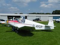 G-AYCP @ EGCL - Jodel D112