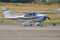 N369AN @ EGFH - Visiting Cessna 182 Skylane. - by Roger Winser
