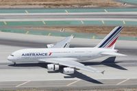 F-HPJD @ LAX - Air France A-380-800 landing at LAX - by Kai Hansen