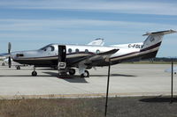 C-FDLV @ GEG - 2007 Pilatus PC-12/47, c/n: 864