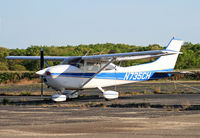 N735CH @ KBLM - A Skylane takes a rest at Monmouth Executive Airport. - by Daniel L. Berek