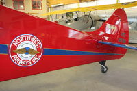 N16591 @ SFF - Airline logo on restored 1936 Waco EQC-6, c/n: 4490 at Spokane Felts Field - by Terry Fletcher