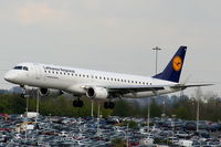 D-AEBA @ EGBB - Lufthansa CityLine - by Chris Hall