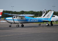 G-ARMO @ EGTB - Cessna 172B Skyhawk at Wycombe Air Park - by moxy