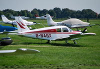 G-BAGX @ EGLD - Cherokee at Denham. Ex N3574K - by moxy