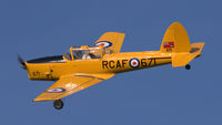 G-BNZC @ EGTH - 41. RCAF671 at Shuttleworth Sunset Air Display, July 2012 - by Eric.Fishwick