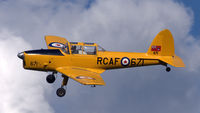 G-BNZC @ EGTH - 43. RCAF671 at Shuttleworth Sunset Air Display, July 2012 - by Eric.Fishwick