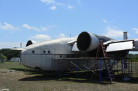 51-2675 - Former Pate Museum C-119 being prepared to be moved. Plan is that she will be displayed in Granbury, TX - by Zane Adams