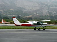 N5443L @ SZP - 1980 Cessna 152, Lycoming O-235 115 Hp, landing roll Rwy 22 - by Doug Robertson