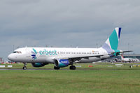 EC-LAJ @ EIDW - Departing off Rwy 28 at EIDW, operated by ORBEST - by Noel Kearney