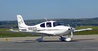 N982CD @ EGDR - Visiting Aicraft at RNAS Culdrose. - by Derek Flewin
