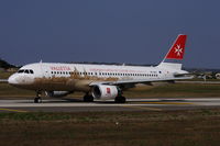 9H-AEO @ LMML - A320 9H-AEO Air Malta special colours. - by raymond