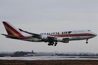 N742CK @ EDDP - Santa is coming to LEJ by Kalitta Air..... - by Holger Zengler