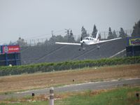 N6467C @ POC - On final 26L - by Helicopterfriend