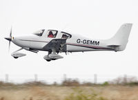 G-GEMM @ LFBH - Taking off rwy 27 - by Shunn311