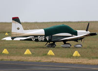 G-BIPV @ LFBH - Parked in the grass... - by Shunn311