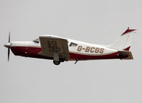 G-BCGS @ LFBH - Taking off rwy 27 - by Shunn311