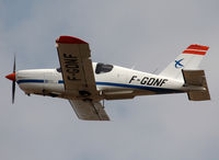 F-GDNF @ LFBH - Taking off rwy 27 - by Shunn311