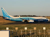 EI-DCL @ LFBH - Arriving fron STD and backtracking rwy 27 to the Terminal... Dreamliner c/s :) - by Shunn311