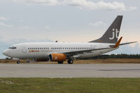 OY-JTY @ ESOE - Just arrivel from Chania as JTG748