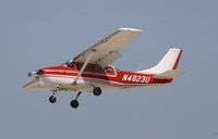 N4823U @ KOSH - Cessna 205 - by Mark Pasqualino