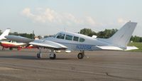 N320SK @ KAXN - Cessna 320E on the ramp.