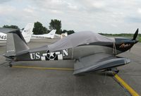 N767AA @ KAXN - Vans RV-8 on the line.