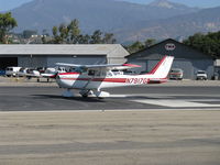 N7917G @ SZP - 1970 Cessna 172L SKYHAWK II, Lycoming O-320-E2D 150 Hp, takeoff roll Rwy 22 - by Doug Robertson