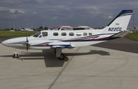 N22CG @ EGSH - Sat on stand at SaxonAir. - by Matt Varley