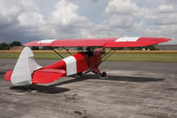 G-ATCN @ EGBR - Luton LA4A Minor at The Real Aeroplane Club's Summer Madness Fly-In, Breighton Airfield, August 2012. - by Malcolm Clarke